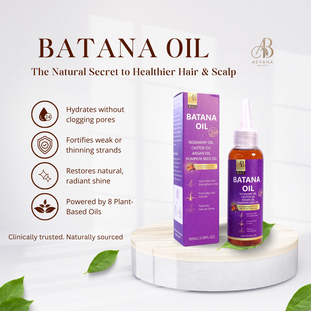 Aevana Beauty 8-in-1 Enhanced Batana Oil